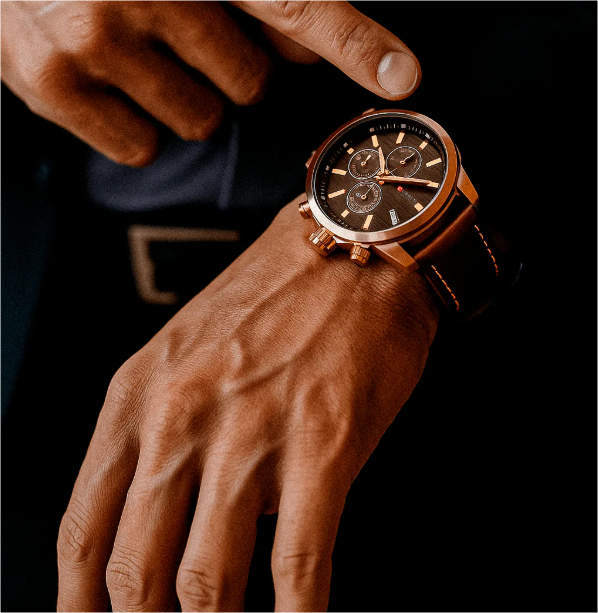 RELÓGIO CURREN 8291-LUXO, ESTILO E PODER SUPREMO