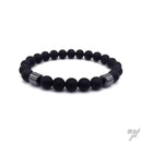 Pulseira Masculina Preta Fosca