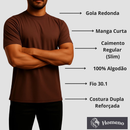 Kit 3 Camisetas 100% Algodão