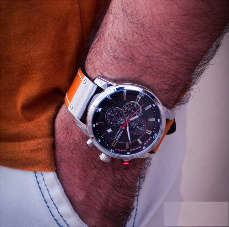 RELÓGIO CURREN 8291-LUXO, ESTILO E PODER SUPREMO
