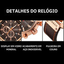 RELÓGIO CURREN 8291-LUXO, ESTILO E PODER SUPREMO
