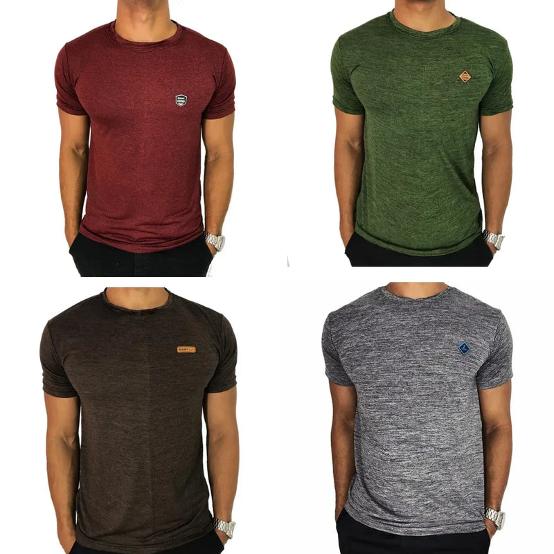 Kit 4 Camisetas Masculinas Dry Fit