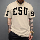 Camiseta Jesus Oversized Streetwear camisa 100% Algodão