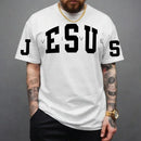 Camiseta Jesus Oversized Streetwear camisa 100% Algodão