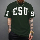 Camiseta Jesus Oversized Streetwear camisa 100% Algodão