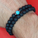 Combo Pulseira preta fosca - ótima qualidade.  BLACK FRIDAY - DESCONTAÇO