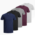 Kit 5 Camiseta Manga Curta em 100% Algodão ZAROC