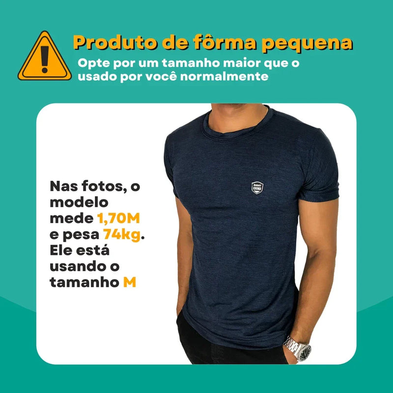 Kit 4 Camisetas Masculinas Dry Fit