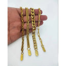 Kit 4 Pulseiras Masculinas Banhadas A Ouro 18k Oferta